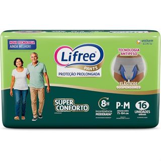 Lifree Fralda-Calça S Conforto Jumbo P/M16 em Oferta na Shopee