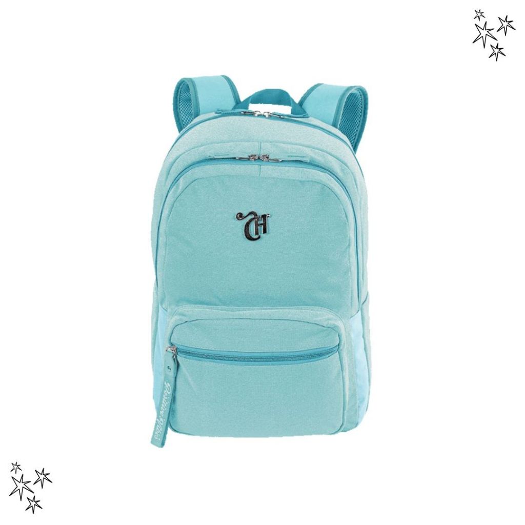 Mochila 2 Compartimentos Capricho Hype Green Sea - SESTINI