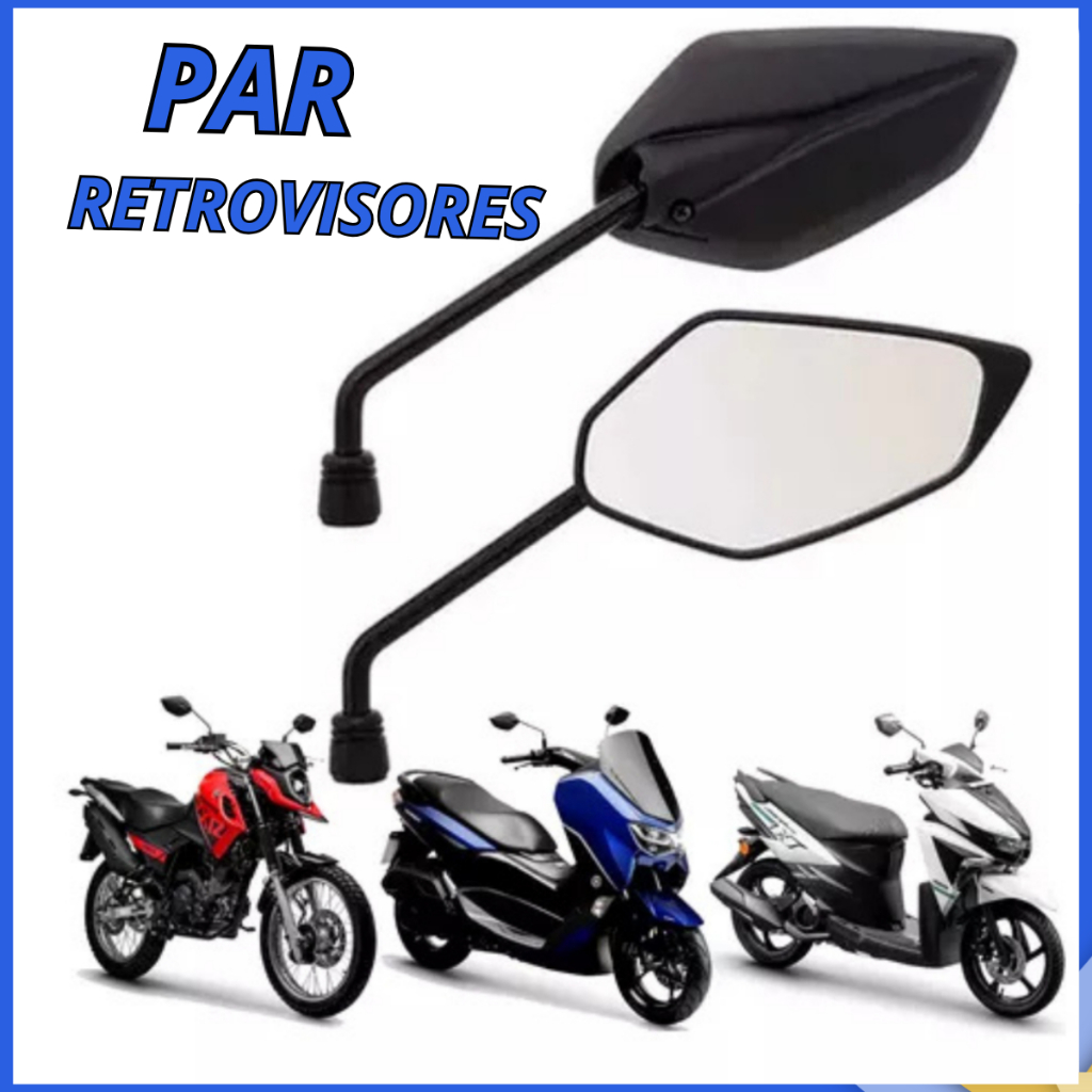 Par Retrovisor Yamaha Factor/Fazer 150 2018-2020 NMax 160 Neo 125 Crosser 150 2019-2020 Originall em Oferta na Shopee
