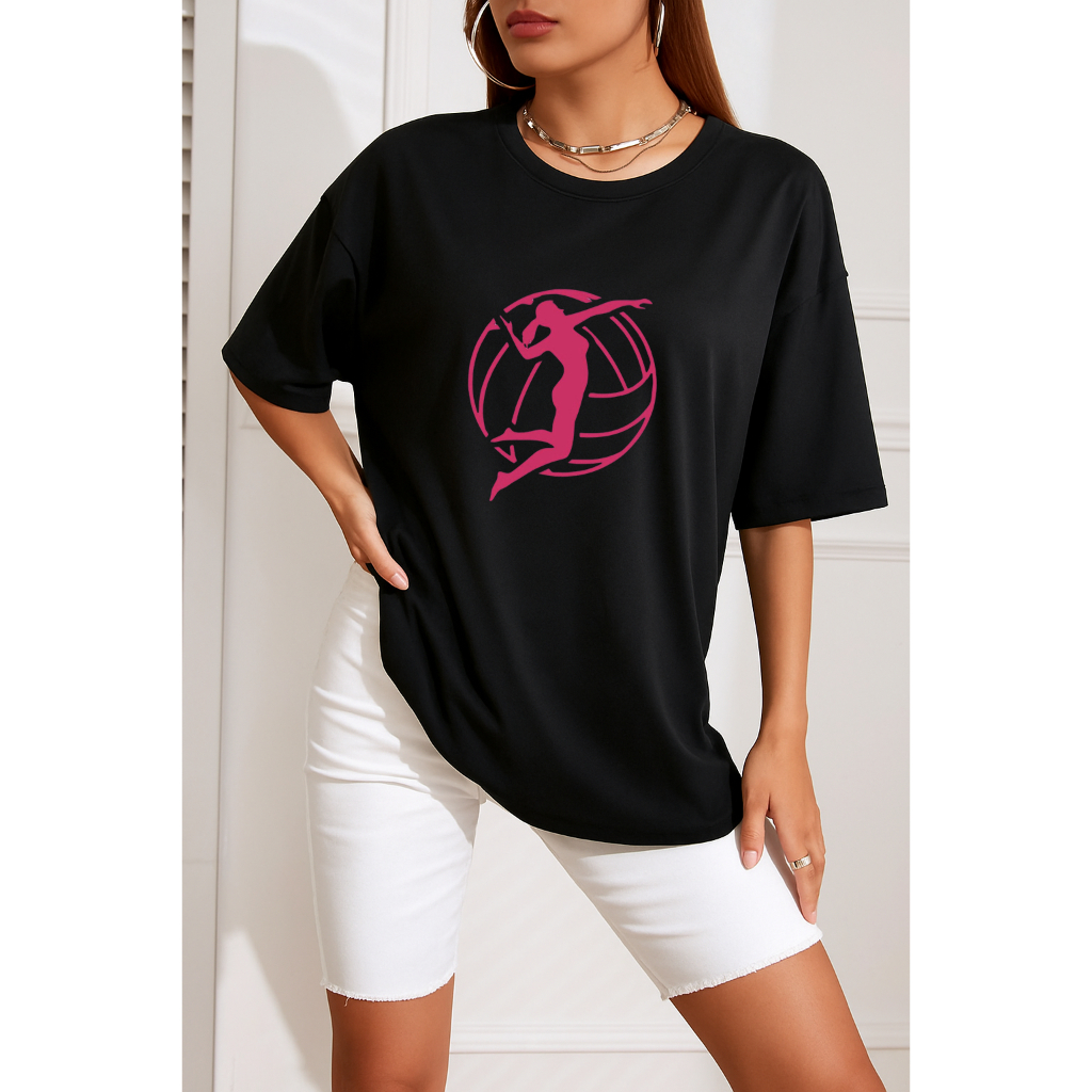 Camisa Camiseta Blusa Algodao Volei Feminina Academia Feminino Esportiva Treino Gym Leve Fresca Crossfit