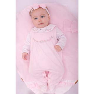 Saída Maternidade Menina Bela 05 peças Roupa de Bebê Menina em Oferta na Shopee