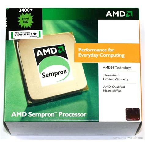 Processador AMD 3400+ lacrado + cooler