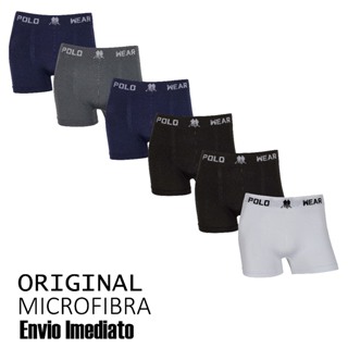 Kit 3 ou 6 cuecas Polo Wear Original  Boxer em Oferta na Shopee