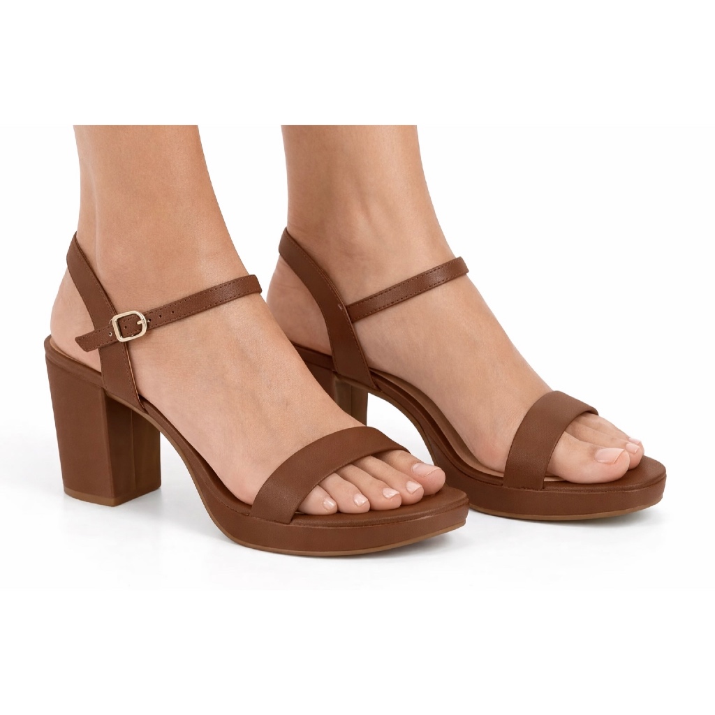 Sandalia Feminino Salto Grosso Confortável Beira Rio 0riginal 8371 em Oferta na Shopee