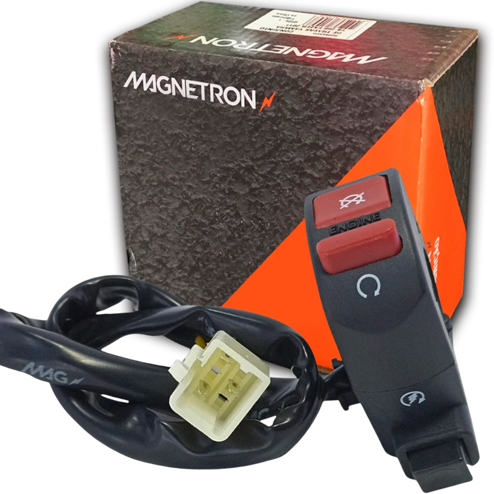 Chave Punho Partida E Emergência Nxr 150 125 Bros Es 2003 A 2008 MAGNETRON