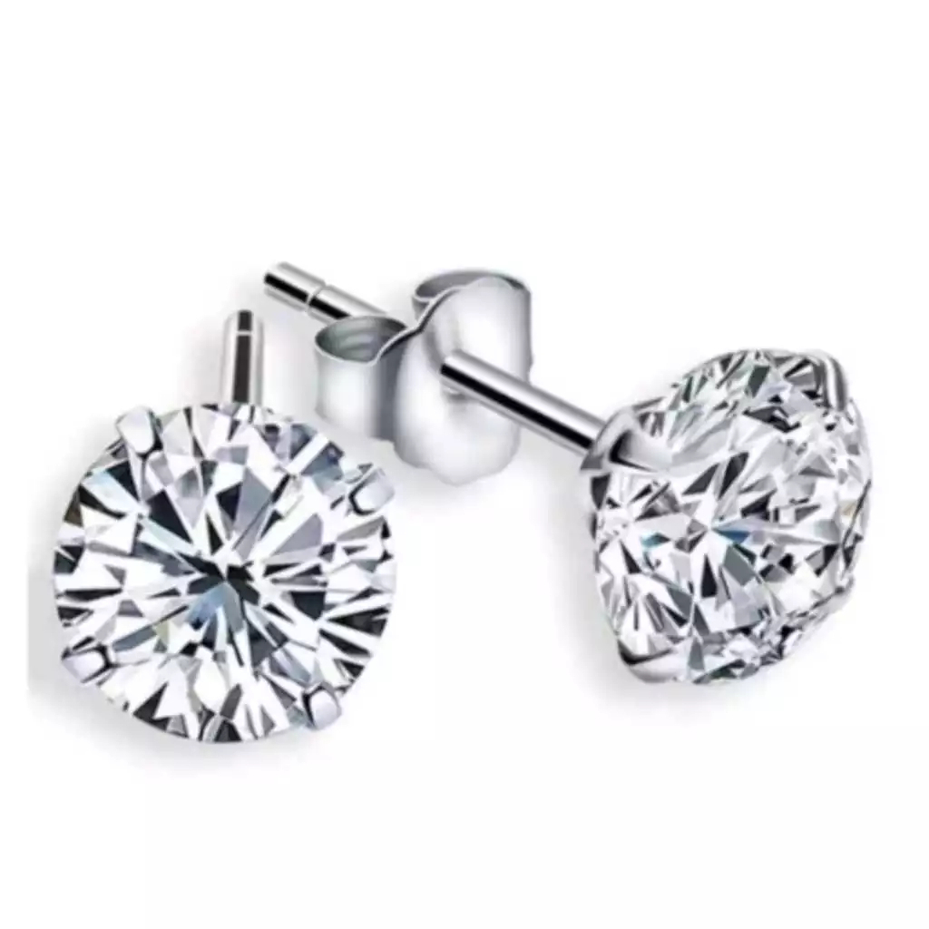 Brinco Diamante Masculino 8mm: Onde Comprar | BuscaProdutos