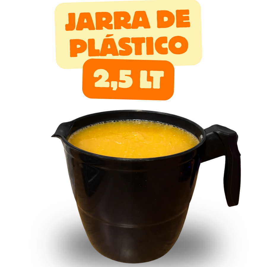 Jarra Preta com Bico Dosador Ideal para Suco, Água e Bebidas – Prática e Resistente