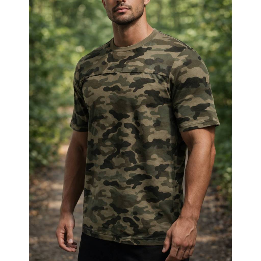 Blusa Camuflada para Aventura Trilha Expedição Montanhismo respirável secagem rápida confortável