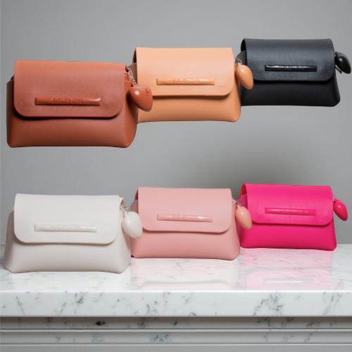 Bolsinha Suellen Feminina com Coração | Clutch e Porta Maquiagem ShoppingBoxing