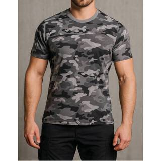 Camiseta Camuflada para Caçador Outdoor Bushcraft Selva confortável proteção UV 50+ respirável leve