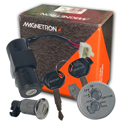 Kit Chave Ignição Biz 125 + Es Ks 2009 a 2015 (3 Peças)