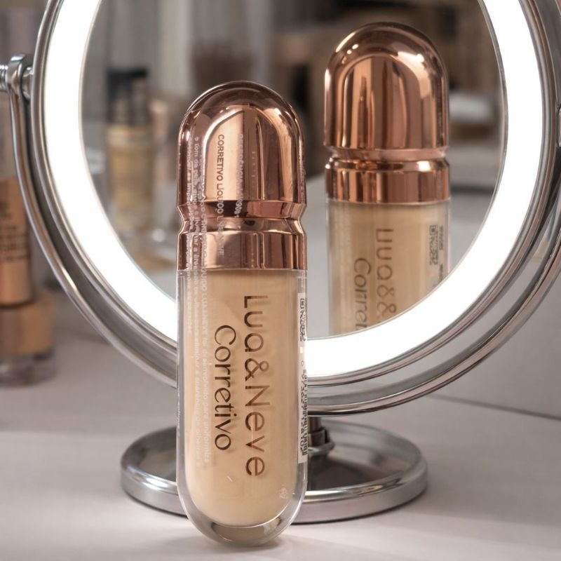 Corretivo  Boa Fixação Lua &  Neve - Ideal Para o Dia a Dia em Oferta na Shopee