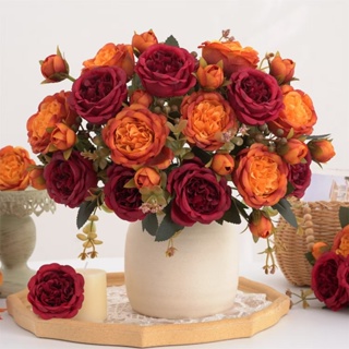 Flor artificial de peônia para decoração de casa -- 9712 em Oferta na Shopee