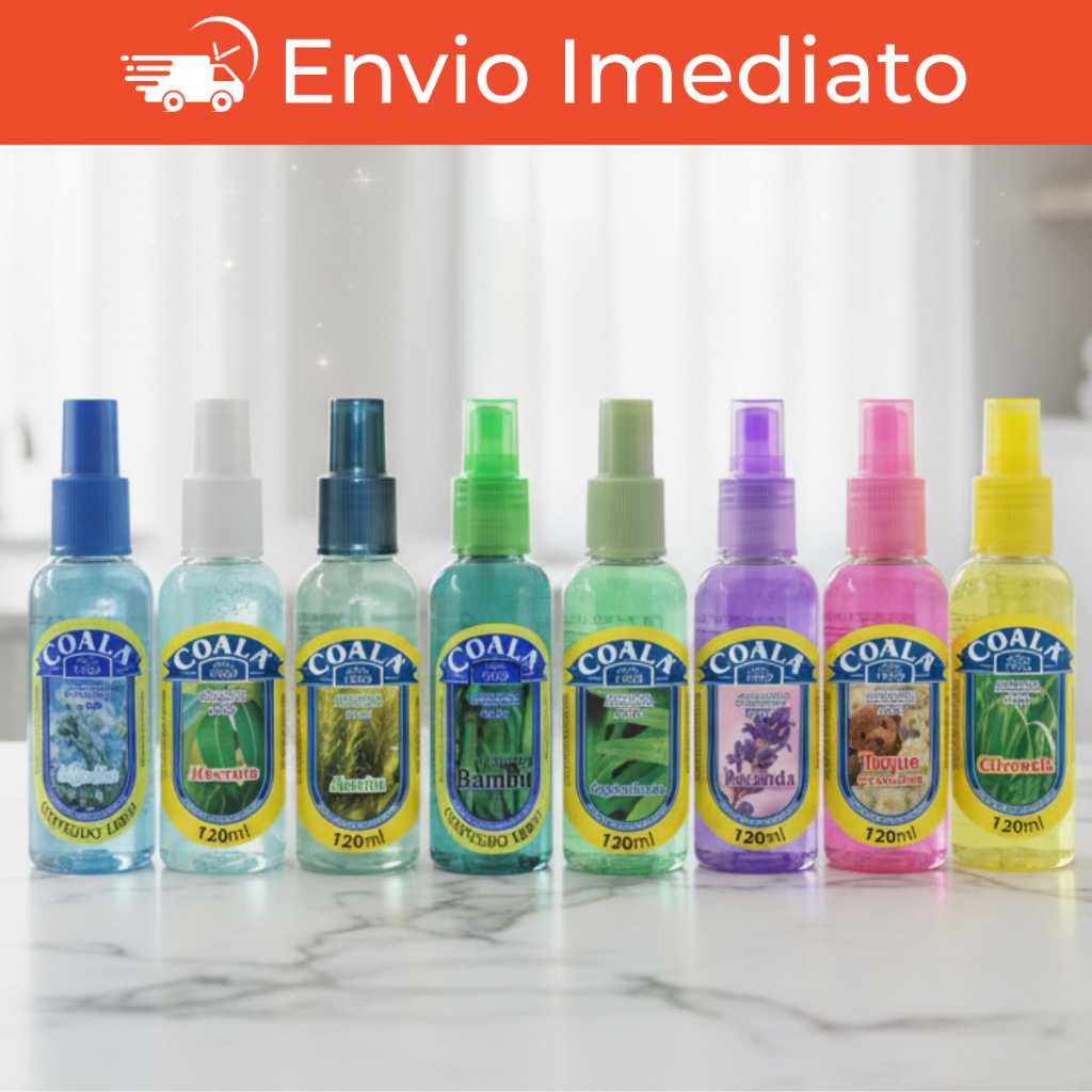 Coala Odorizante Spray 120ml - 3 Fragrâncias - Escolha seu aroma em Oferta na Shopee