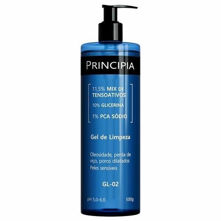 Gel de Limpeza Suave Skincare GL-02 500ml em Oferta na Shopee