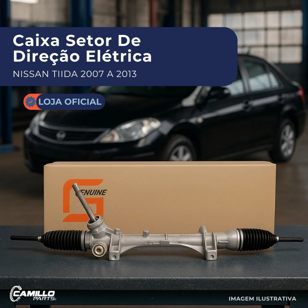 Caixa Direcao Eletrica Nissan Tiida Sedan Livina Grand Livina Automotivo Alta Precisao