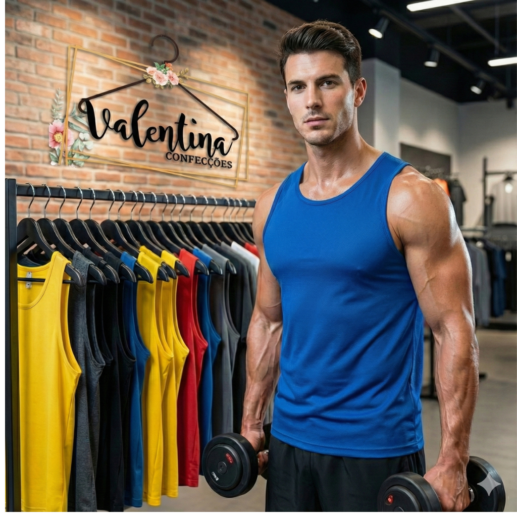 Kit 2 Regata dray fit masculina lisa Básica Fitness academia Conforto e Estilo Fitness Treino