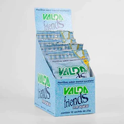 Valda Friends Sache 10 Unidades Com 25g Cada