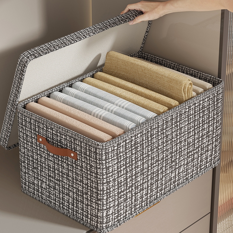 Caixas De Armazenamento De Roupas Com Grade Dobrável Multiuso em Oferta na Shopee