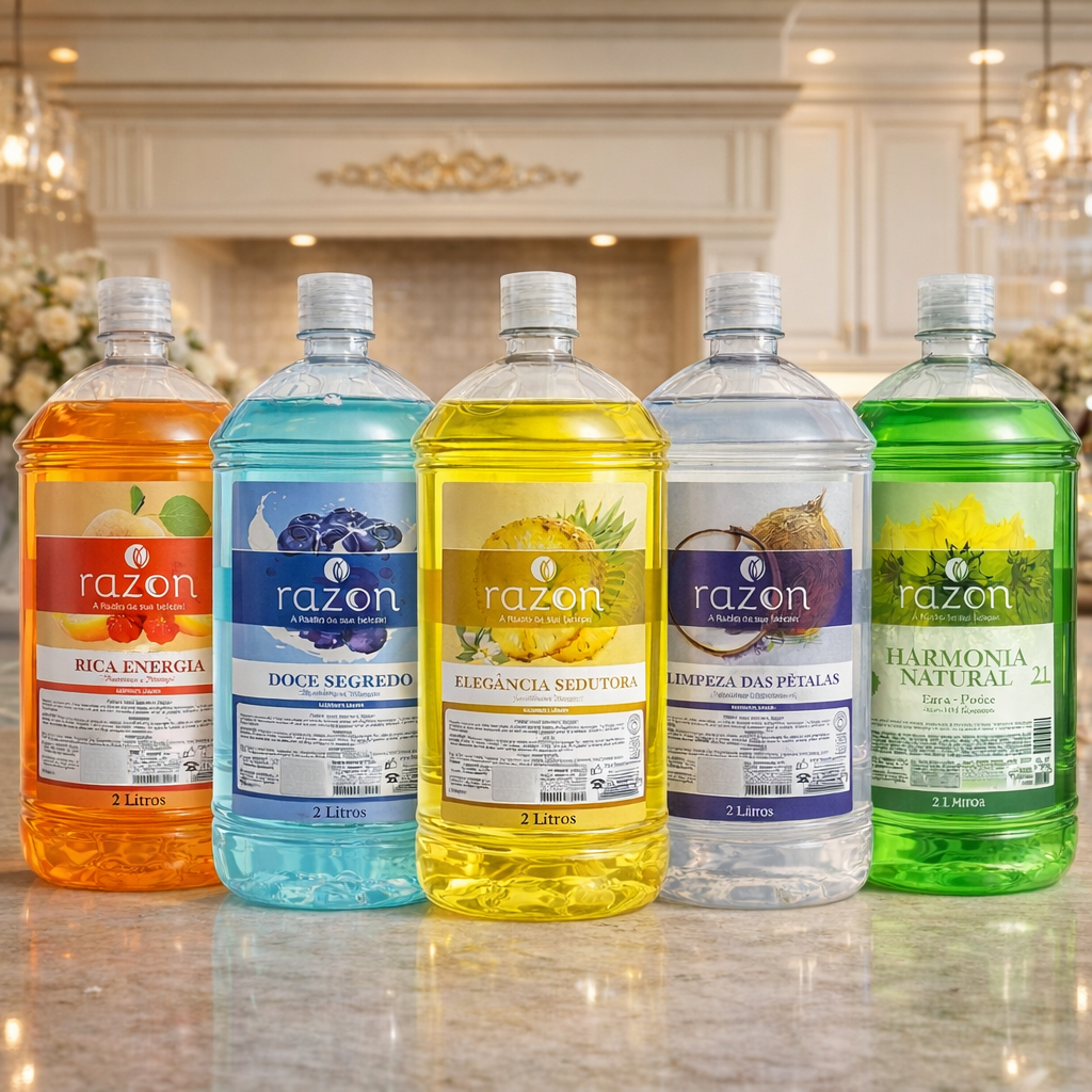 Kit ou Unidade Sabonete Líquido 2L Refil pH Neutro Mãos e Corpo (Escolha o Seu) - Razon Cosmeticos em Oferta na Shopee