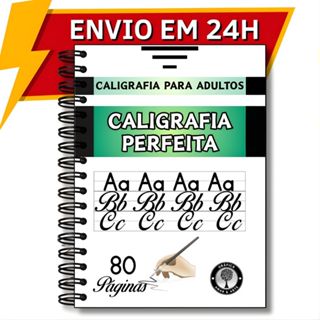 Caderno de Caligrafia Adulto Jovem Melhorar a Letra, Prática da Escrita, Treino e Curso em Oferta na Shopee