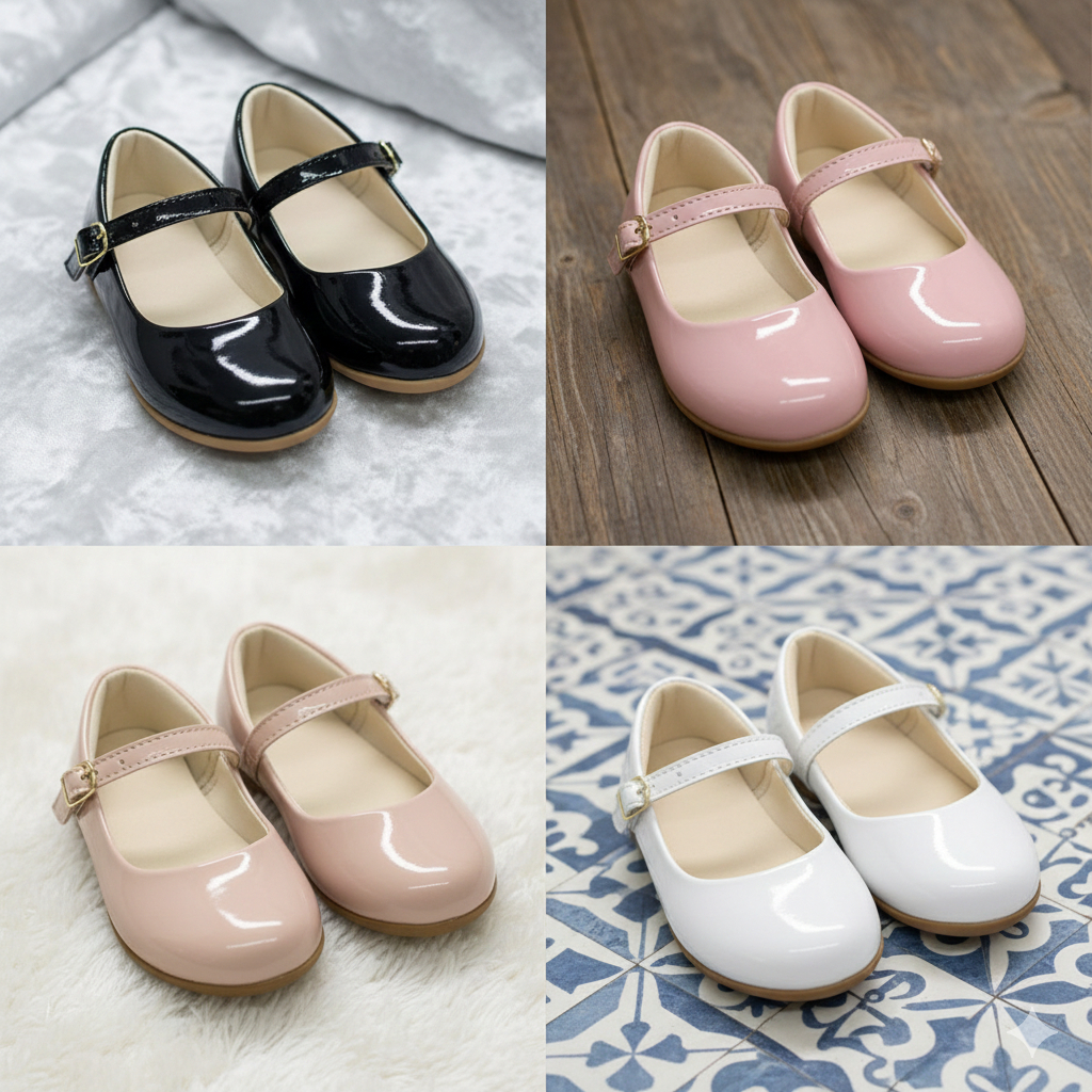 Sapatilha Infantil Menina Verniz Bailarina Confortável Escolar Antiderrapante 16 ao 35 em Oferta na Shopee