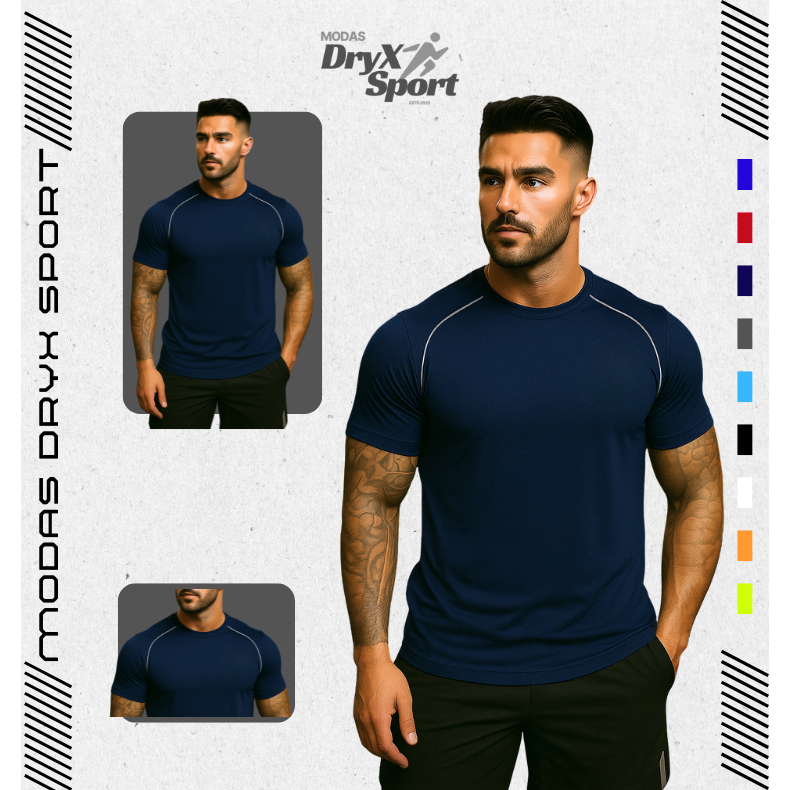 Camiseta Blusa Esportiva Masculina Homem Academia em Oferta na Shopee