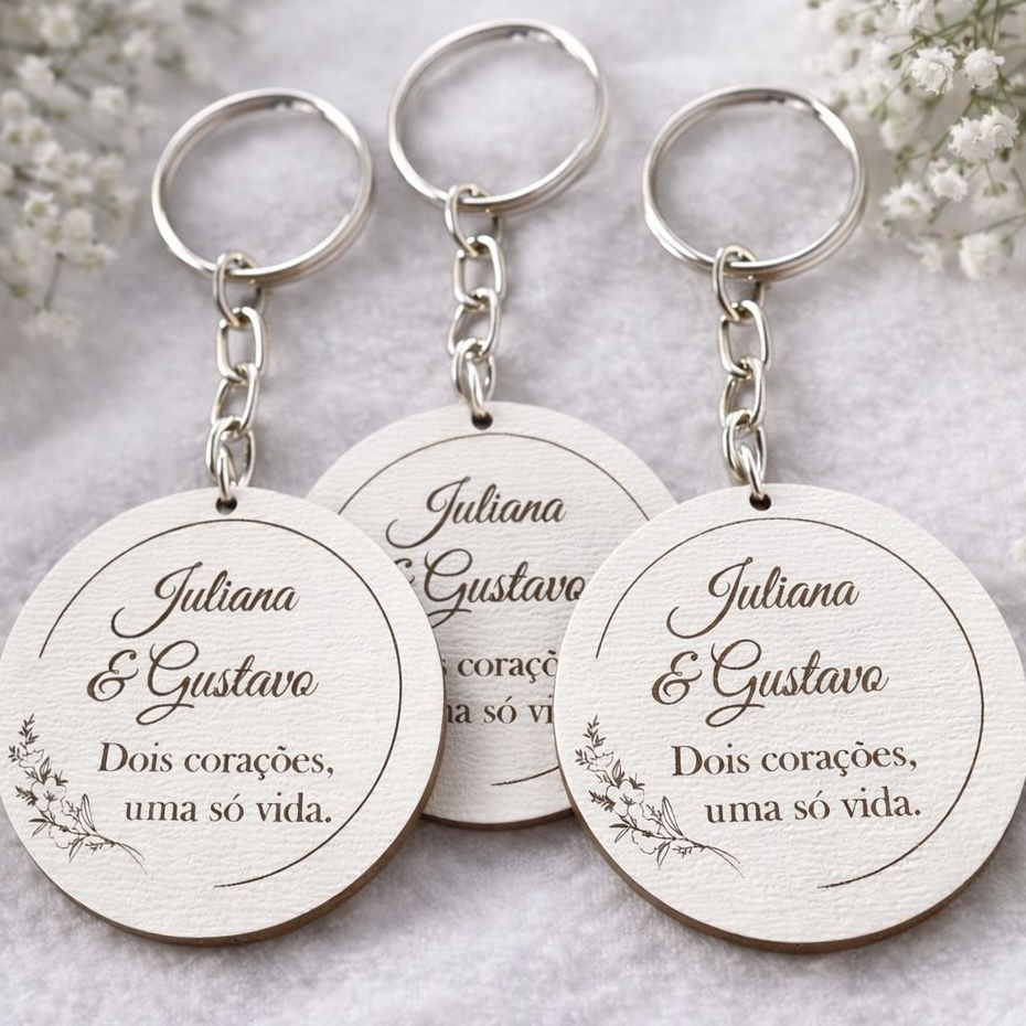 Kit Chaveiro Lembrancinha Personalizada Casamento Noivado Chá de Panela Chá Revelação em Oferta na Shopee
