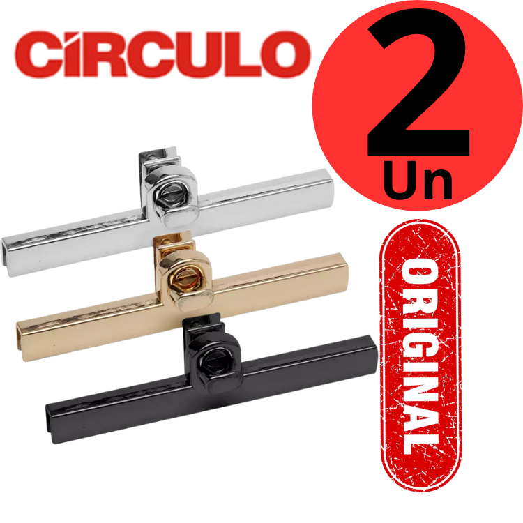 FECHO DE METAL GIRATORIO CIRCULO 9,5CM (1, 2 ou 3 unidades)