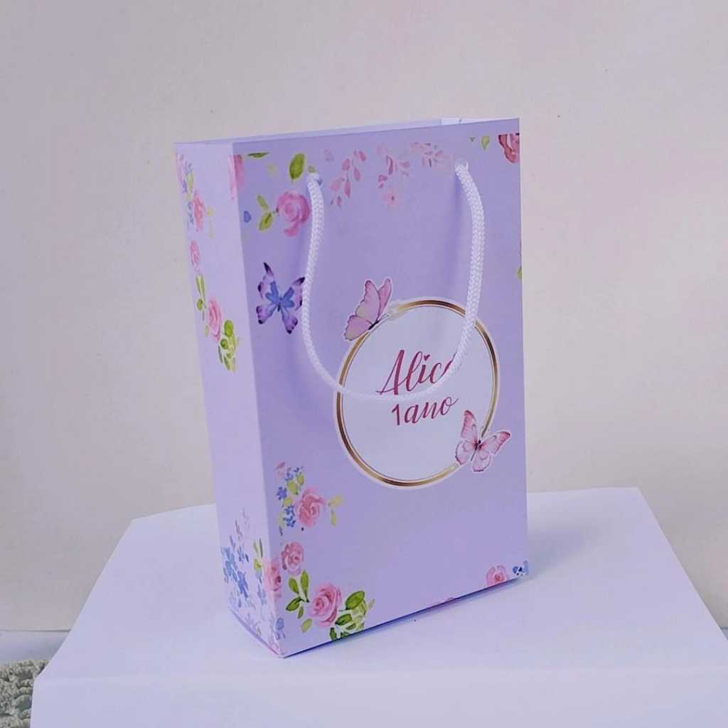 ENVIO RÁPIDO Kit Sacolinha Surpresa Festa Personalizados JARDIM ENCANTADO  Lembrancinhas Aniversário | PEGUE E MONTE