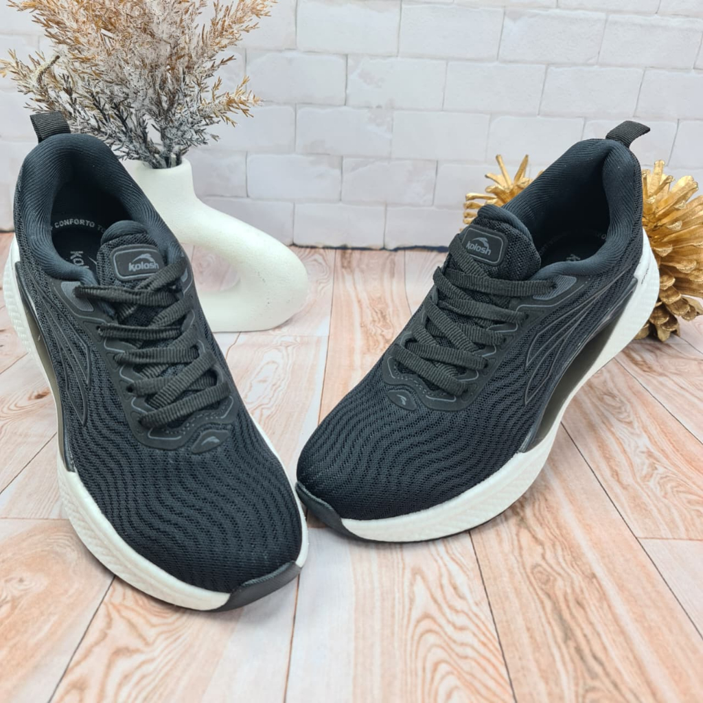 Tênis Feminino Kolosh Esportivo Impulse+ E0270 Performance Tecnologia Frequency e Sustentabilidade