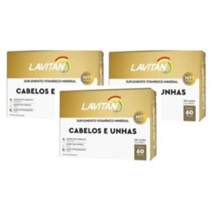 Lavitan Hair Cabelos e Unha com 60 Cápsulas - Cimed em Oferta na Shopee
