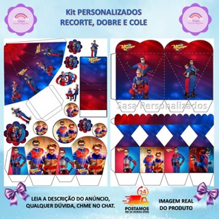 TEMA HENRY DANGER LEMBRANCINHA COM 80/200 ITENS COM OU SEM NOME em Oferta na Shopee