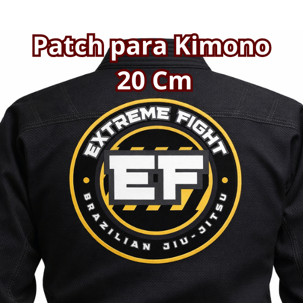Kit com Patchs 20CM Personalizados - Kimono Jiu-jitsu, judô em Oferta na Shopee