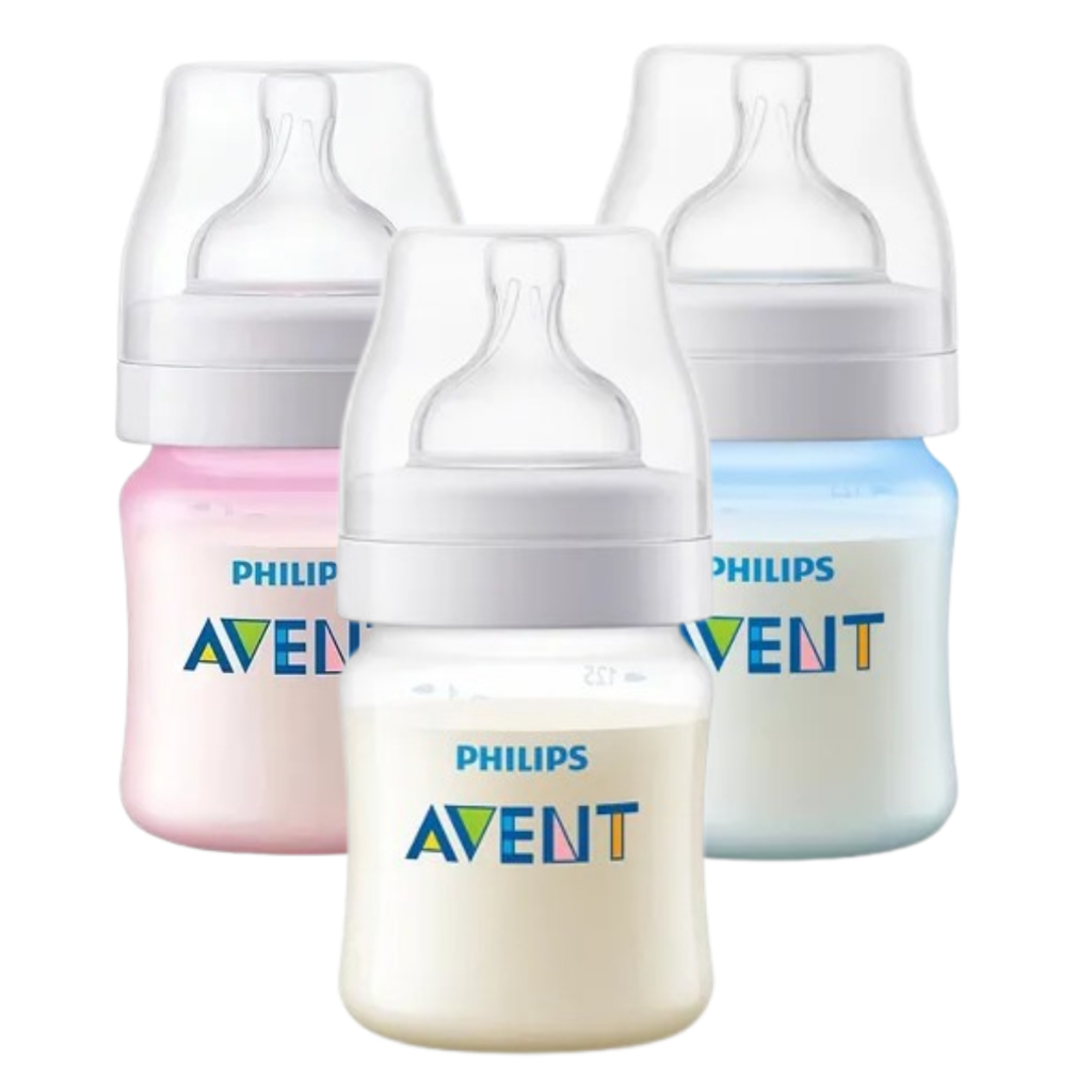 Mamadeira Classic Anti-colic 125ml Com Bico Nº1 0m+ Avent Philips em Oferta na Shopee
