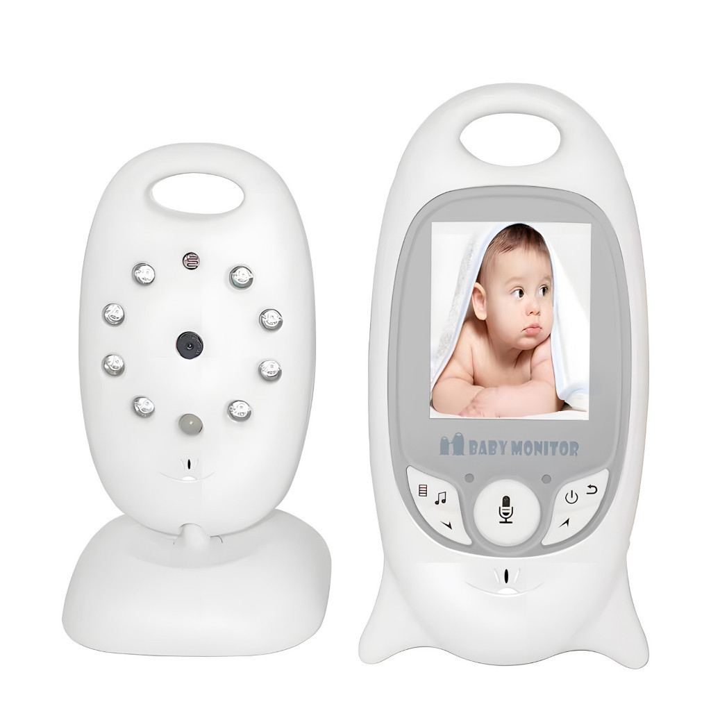 Babá Eletrônica Sem Fio com Tela LCD
