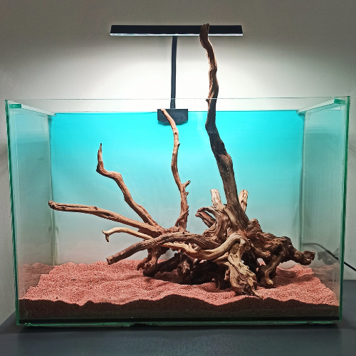 Raiz Tronco Natural Grey Wood Enfeites para Aquário Plantado - Artigos para aquário