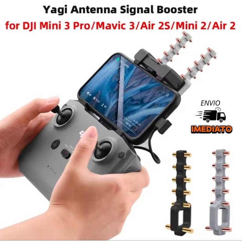 Amplificador De Reforço De Sinal De Antena Yagi Para DJI NEO/ Mini 2/3/ Mavic Air 2s RC-N3/N2/N1| Frete grátis