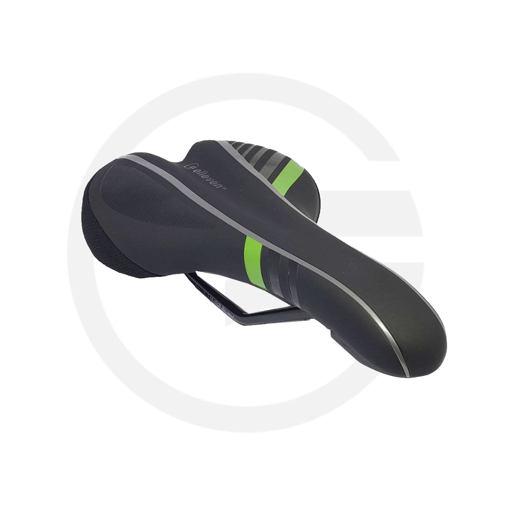 Banco Selim Bike Elleven MTB Cavidade + Gel Comfort Mtb Speed 274x164mm Preto