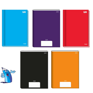 KIT 5 CADERNO BROCHURAO GRANDE 96 FOLHAS CAPA DURA em Oferta na Shopee