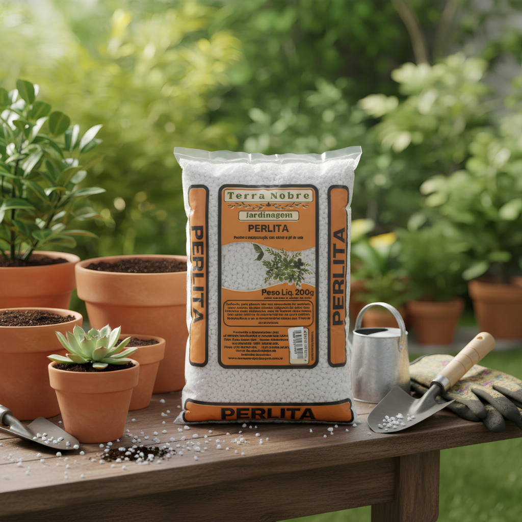 PERLITA EXPANDIDA GROSSA 15L MINERAL PARA PLANTAS SUBSTRATO SUCULENTAS em Oferta na Shopee
