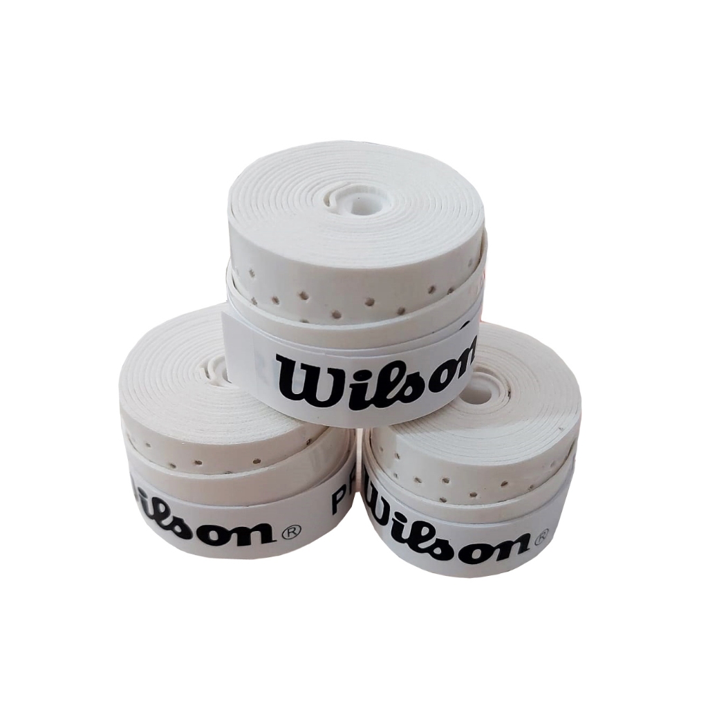 3 Unidades De Overgrip Pegajoso Perfurado Grip Para Raquetes De Tennis, Beach Tênis, Squash, Padel