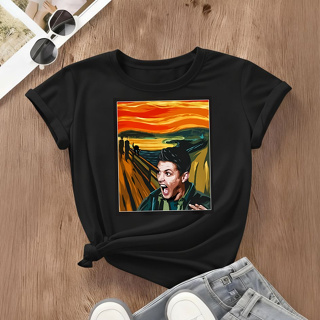 CAMISETA PLUS SIZE  UNISSEX DEAN SOBRENATURAL 100% ALGODÃO Vincent van Gogh DE VOLTA AS AULAS em Oferta na Shopee