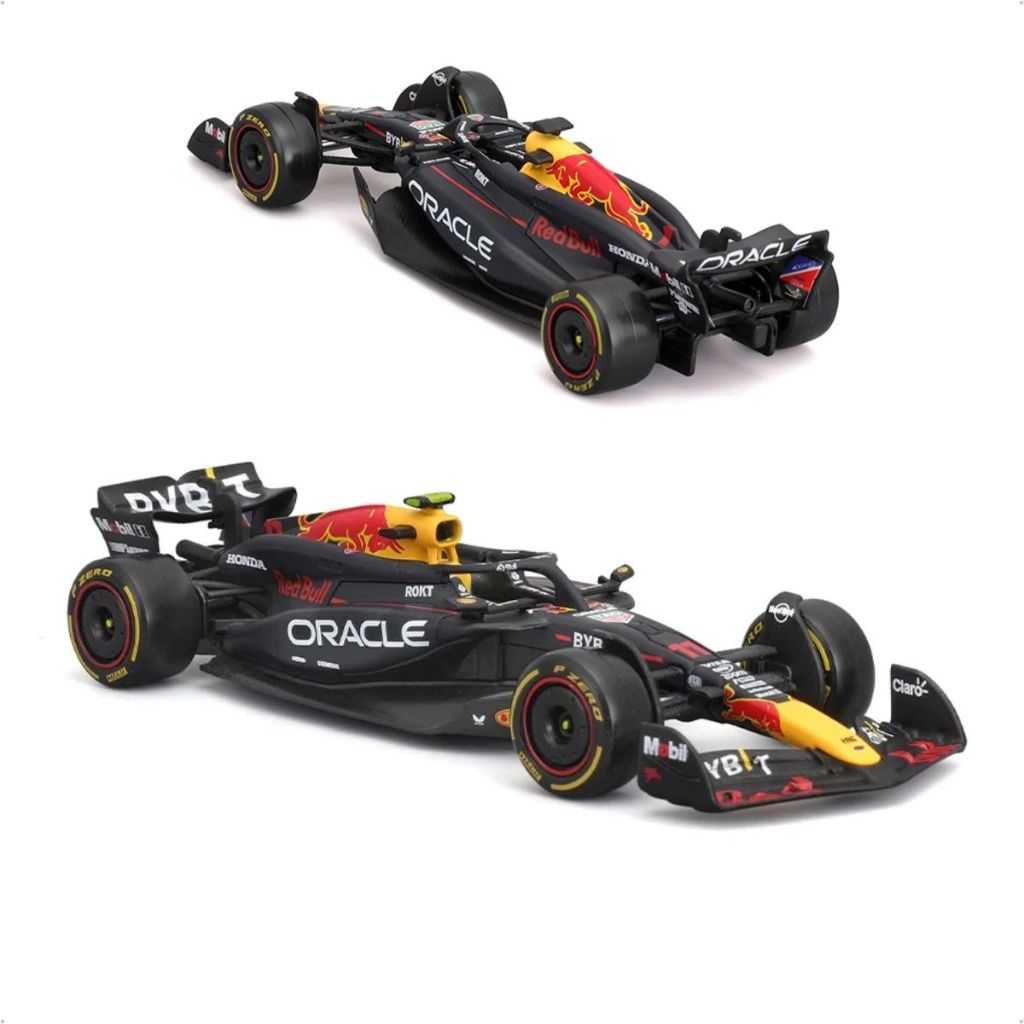 Miniatura Formula 1 Red Bull Carrinho Oficial Bburago 1:43
