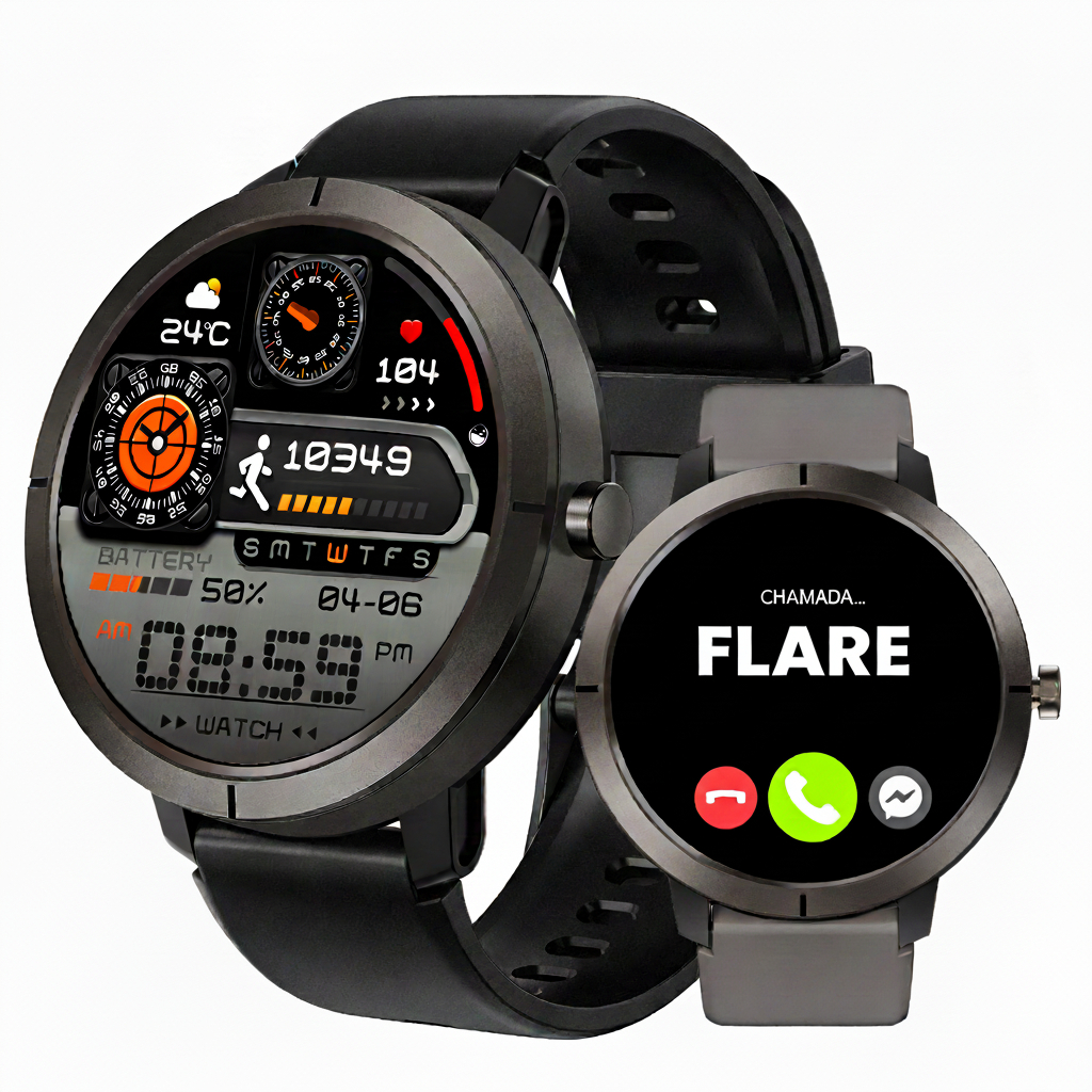 Relógio Smartwatch Wearzone Flare Resistência Ip69k Feminino Gps Multissatélite 5atm Prova De Água