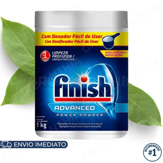 Finish Detergente em Pó para Lava Louças 1kg Original Limpeza Profunda e Alta Performance em Oferta na Shopee