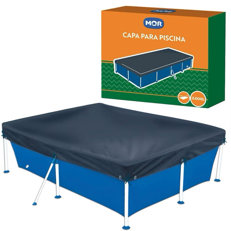 Capa para Piscina Protetora MOR Diversos Tamanhos 400 litros a 3000 litros
