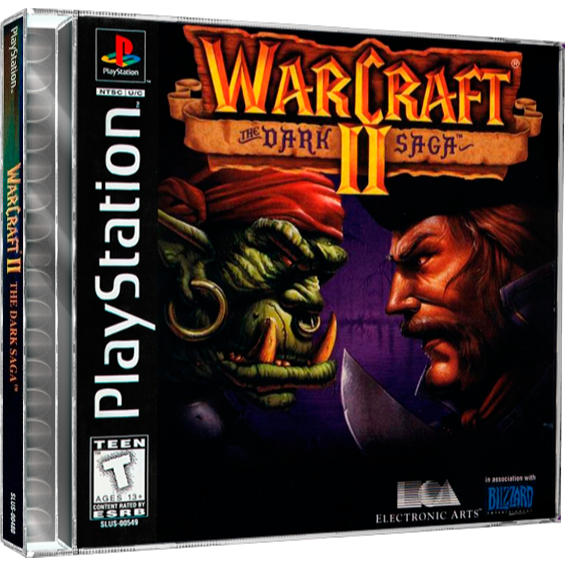 Jogo Warcraft 2 The Dark Saga de Play 1 PsOne