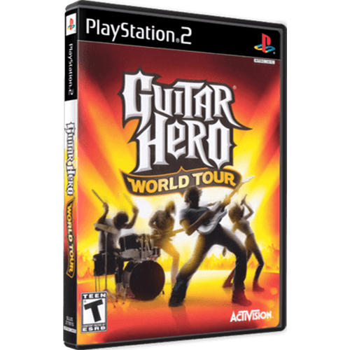 Jogo Guitar Hero World Tour para play 2 ps2