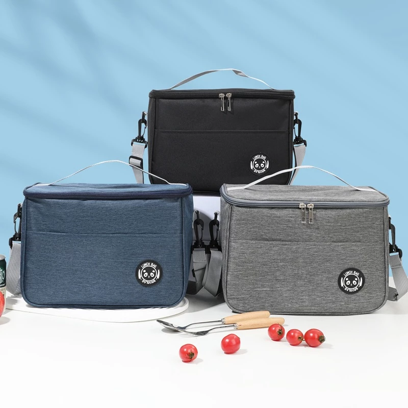 Bolsa Térmica Impermeável de Mão - Para Lanches, Sucos e Marmitas Diárias